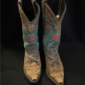 Embroidered Western Boots